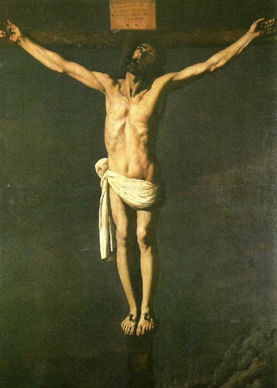 Francisco de Zurbaran christ crucified oil painting picture